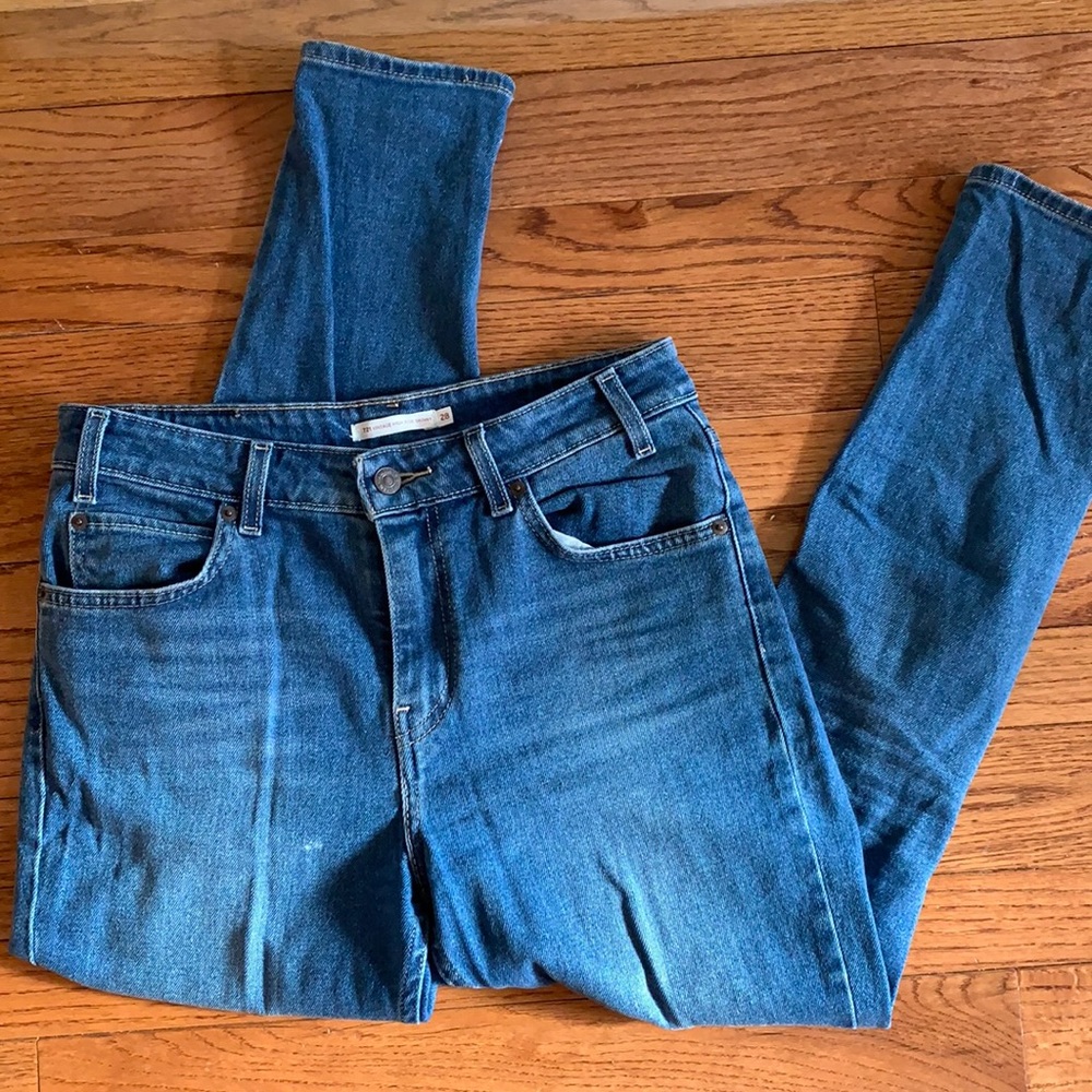 Levi Strauss 721 vintage high rise skinny size 28